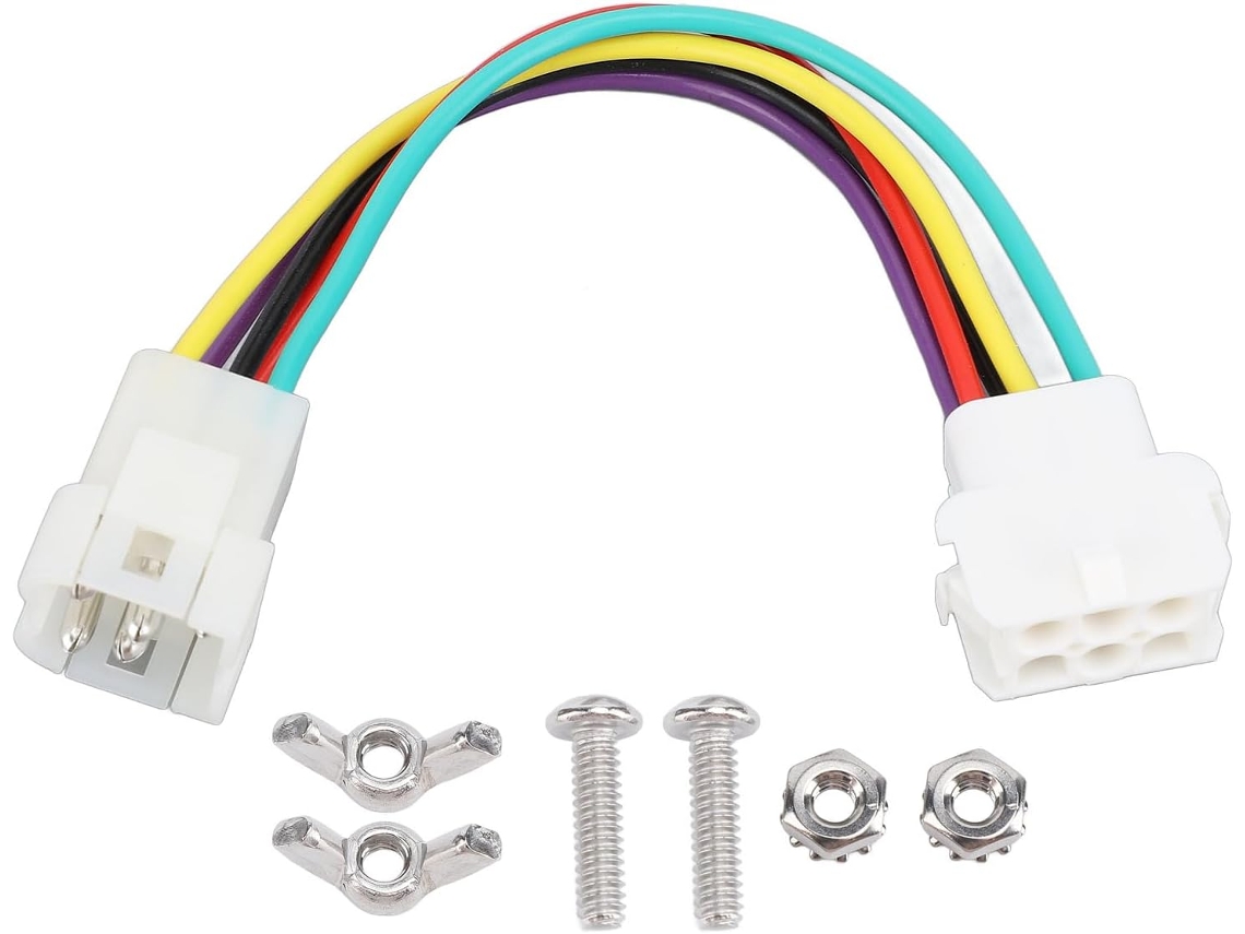 Kit Adaptador De Cableado De Aire Acondicionado De Plástico/metal De 9 Pines A 6 Pines