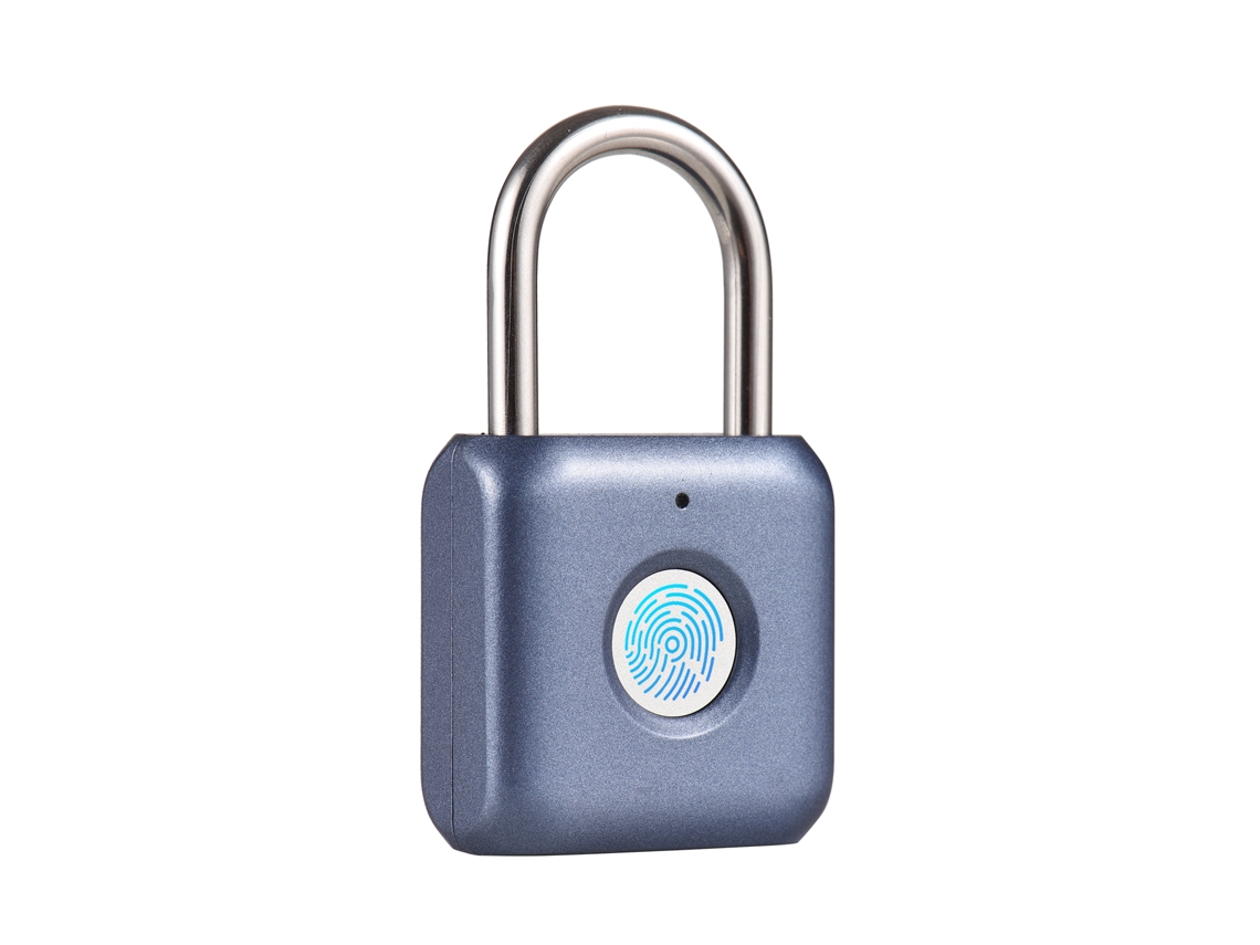 Candado Digital Usb Recargable Con Huella Dactilar Antirrobo Para Bicicletas Y Mochilas.