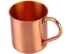 Taza De Cobre Puro 450ml Para Moscow Mule, Copa De Cóctel Clásica Y Elegante Para Bebidas Frías En Restaurantes Y Bares 1 Unidad