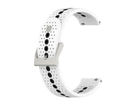Correa para reloj Garmin Vivomove Style 20mm, silicona negra y blanca VENISYMLIS