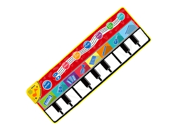 Tapete musical multifuncional para piano infantil, teclado de piano de suelo con MIDI para niños pequeños. Mdug (110 x 36 cm)
