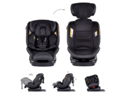Silla de coche Hypnotic I Size con Isofix y rotación de 360º de Chipolino Blackberry (40-150 cm)