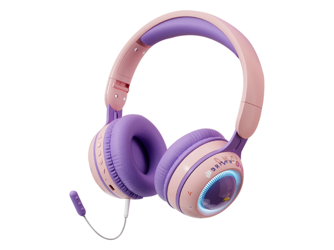 Auriculares Hd Android Windows para Apple YIZHOOD Bluetooth Morado