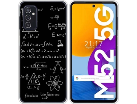 Carcasa Samsung Galaxy M52 5G TUMUNDOSMARTPHONE Formulas Multicolor