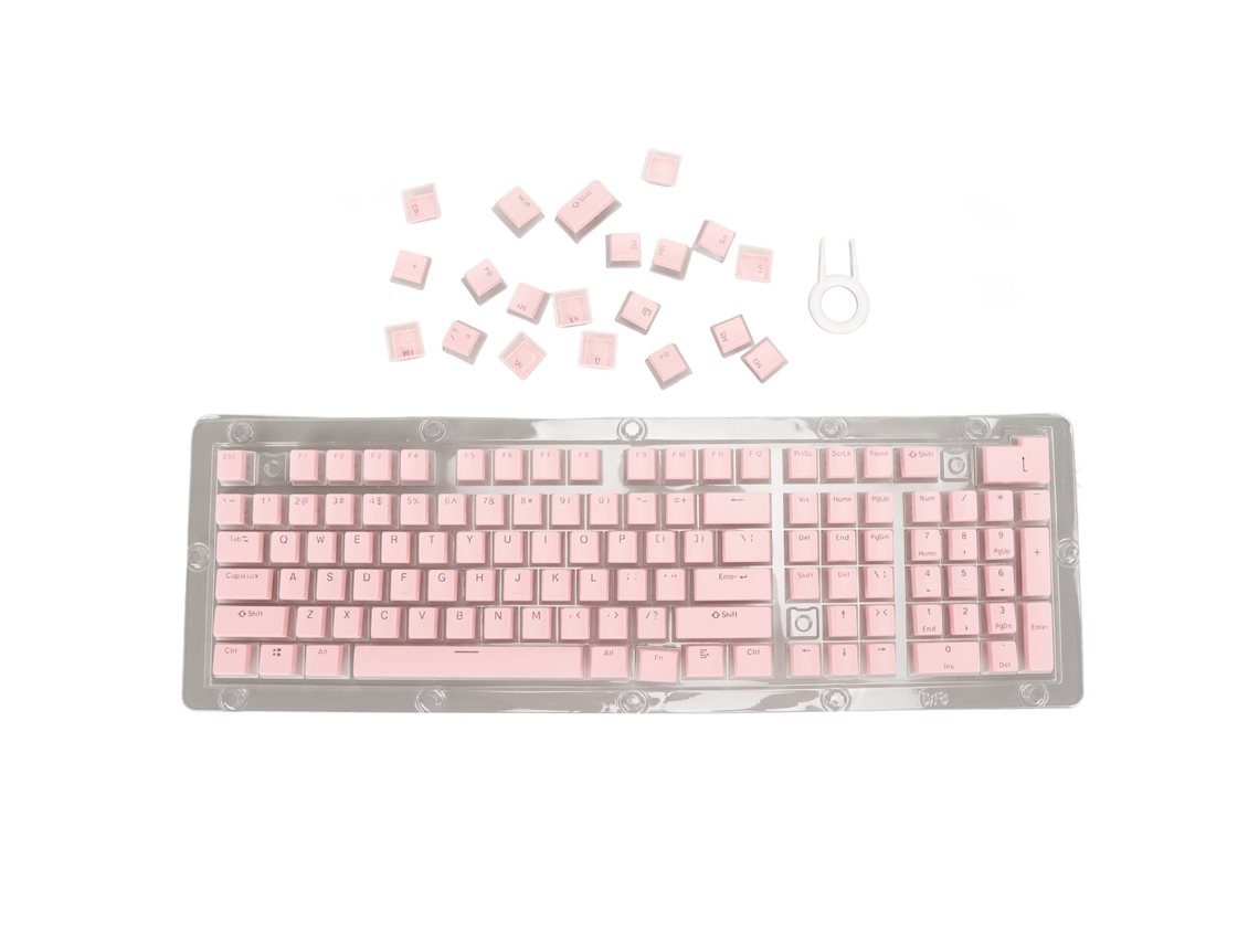 Teclas de teclado mecánico DIY de ABS con 130 teclas