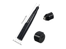 Kit De Broca Elétrica Para Unhas 35000 Rpm Com 6 Brocas E Cintas Abrasivas Recarregável Para Uso Em Casa E Salão