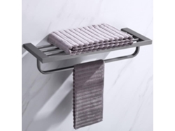 Toallero Accesorios De Baño Gris Gancho Para Bata