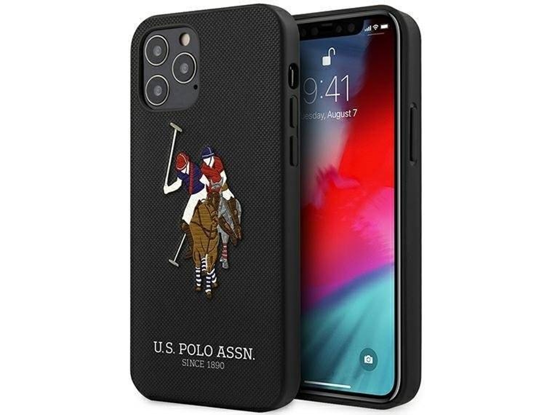 Carcasa iPhone 12 Pro Max US POLO Negro