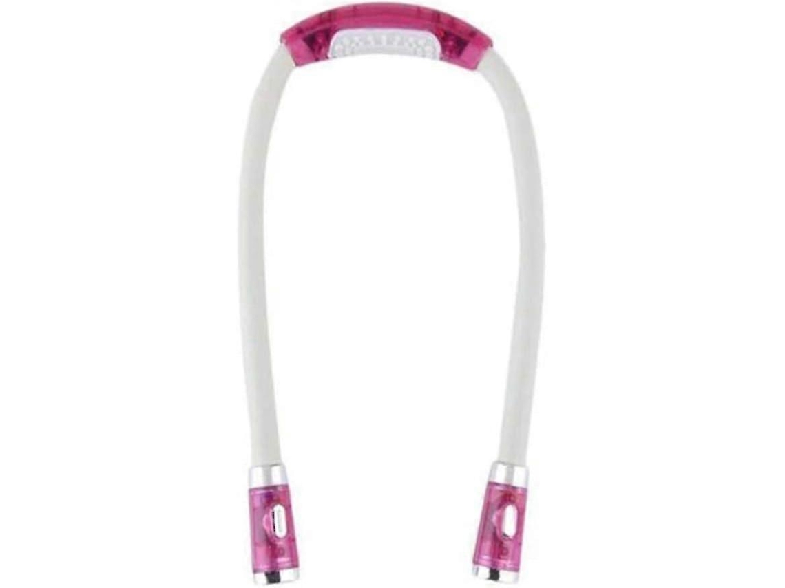 Lámpara de lectura LED, lámpara de cuello manos libres, luz nocturna LED flexible para llevar alrededor del cuello, funciona con pilas Nostalgia88
