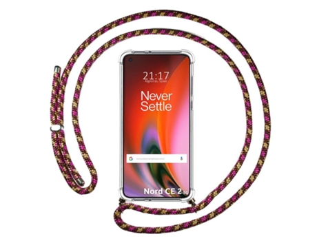 Carcasa OnePlus Nord 2 5G TUMUNDOSMARTPHONE Colgante Rosa