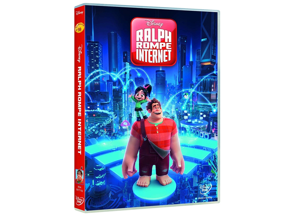 DVD Ralph Rompe Internet (Disney - Edición en español)