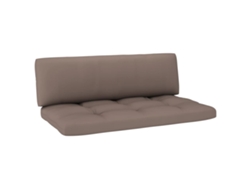 Maison Exclusive - Otomana De Jardín De Palets Madera De Pino Impregnada Gris