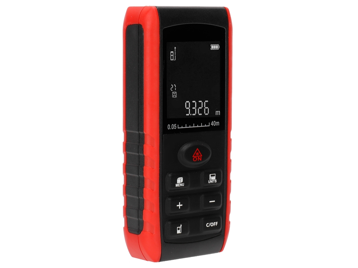 Medidor De Distancia Láser Kxl-e40 De 0,05 A 40 M Con Pantalla. Equipo De Medición Portátil.