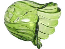 Lámpara De Mesa De Cristal Verde Con Amplia Compatibilidad E Iluminación Suave, Para Decoración De Interiores.