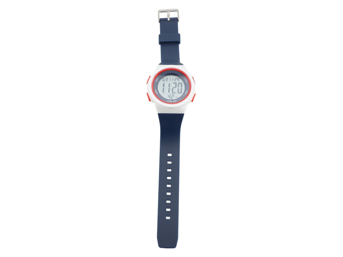 Reloj Deportivo Digital, Resistente Al Agua Hasta 50 M, Con Cronómetro, Alarma Y Retroiluminación Led.