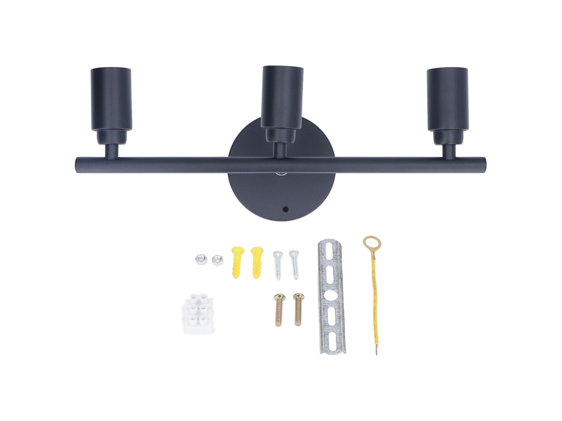 Rebe-lámpara De Pared De Hierro Estilo Industrial Retro Único Con Espejo 3 Luces Fixture De Vanity 85-250v