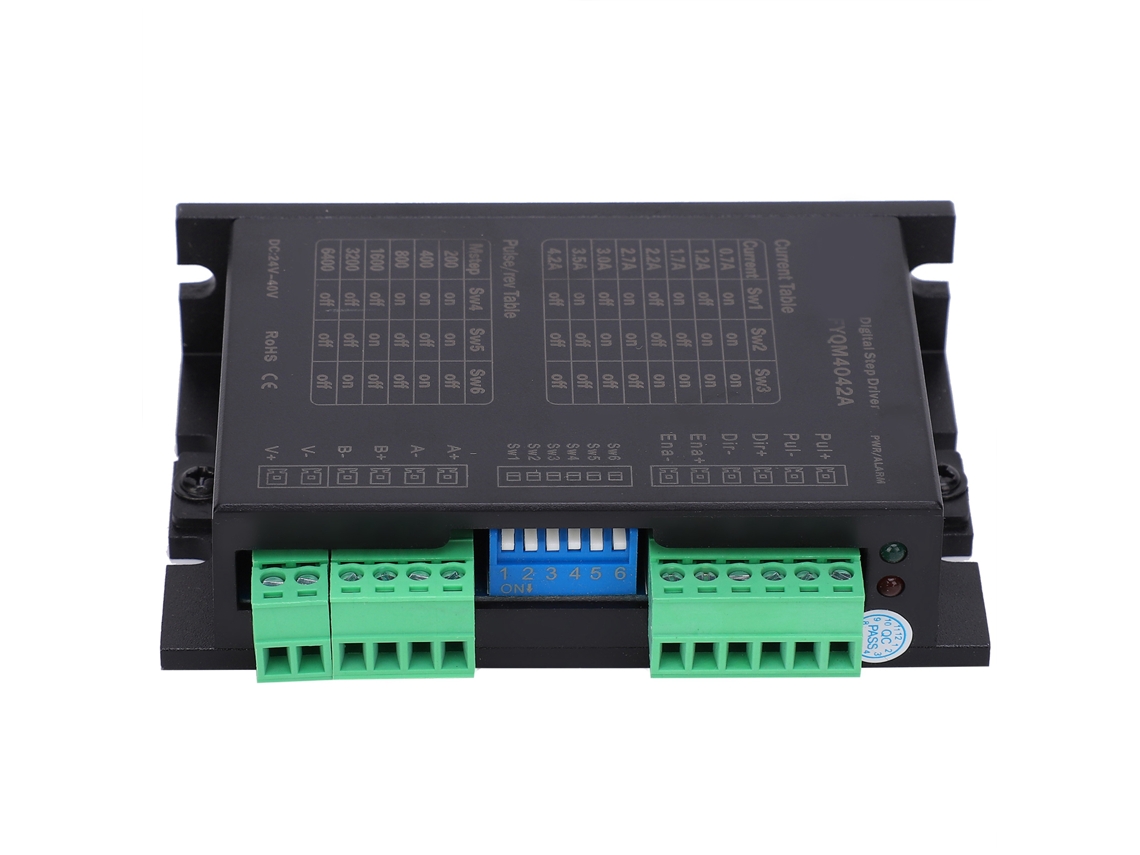 Controlador de Motor de Passo Bifásico FYQM4042A para Motores 42-56mm DC 24-40V | S/MARCA