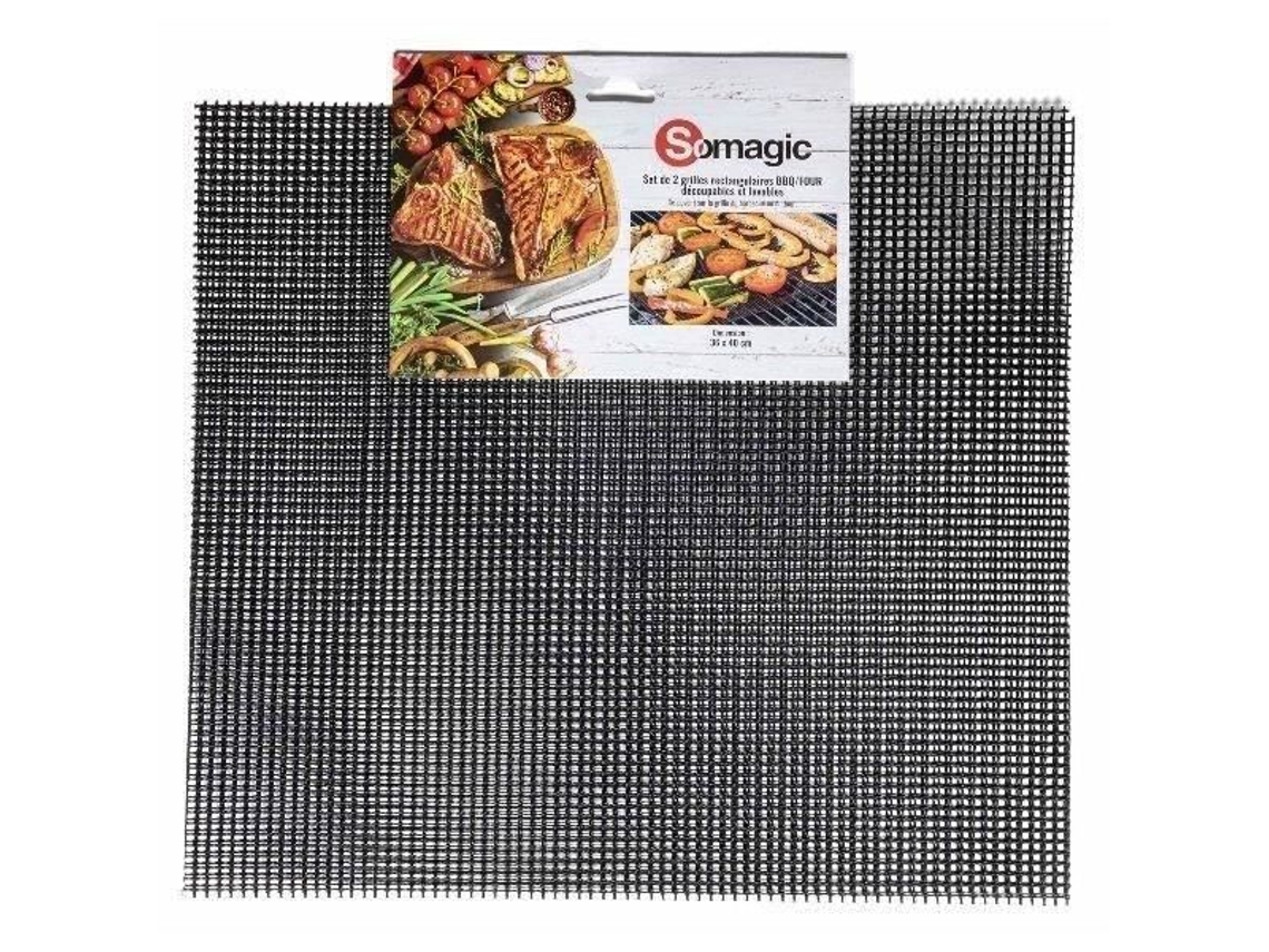 Conjunto De 2 Rejillas Rectangulares 36x40cm Desmontables Y Lavables Somagic