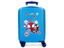 Marvel Maleta De Cabina Abs Rígida Go Webs Go Spidey Azul