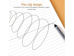12 Bolígrafos De Gel Con Presión De 0,38 Mm, Tinta Negra, Punta Fina, Retráctiles Para Escribir Y Dibujar.