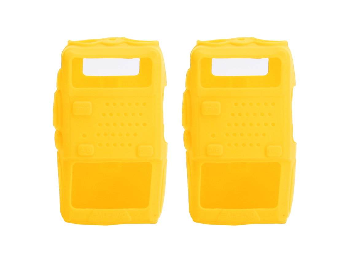 Capa de Silicone Mali para Rádio Baofeng UV5R Mini Walky Talky