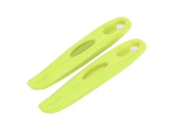 2 Herramientas De Reparación De Neumáticos De Bicicleta En Plástico Pom Ligero De Color Verde.