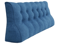 Cojín VERCART Azul 25 x180 x55 cm