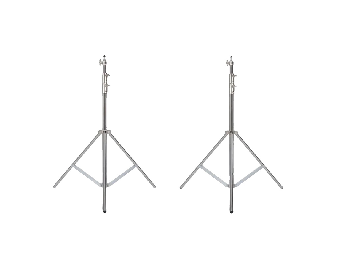 Trípodes para fotografía, altura ajustable 290 cm, aleación de aluminio ligero, 2 trípodes OEM