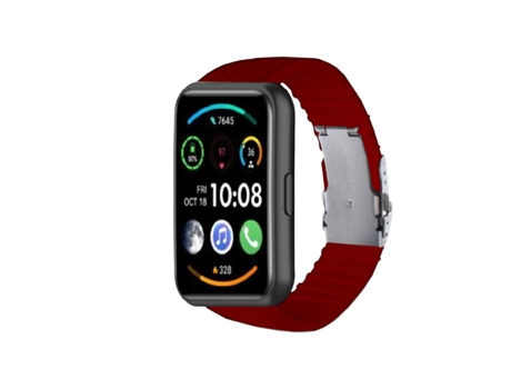 Correa Silicona Stripe Adaptable Huawei Watch Fit 2 Vino