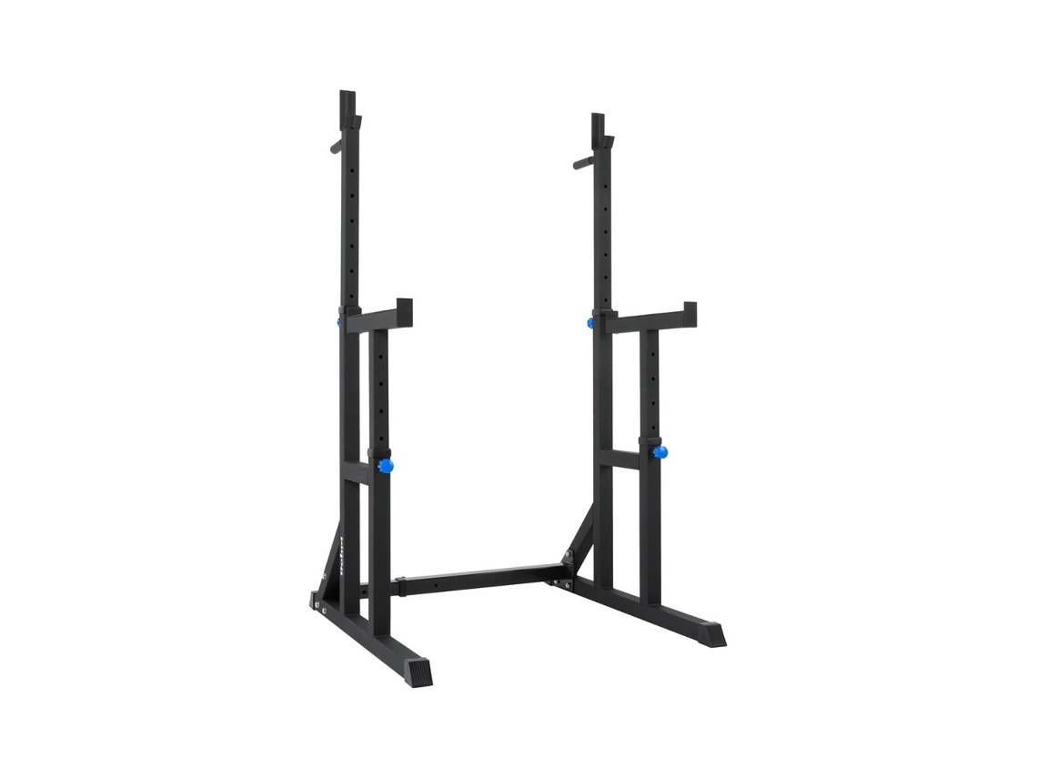 Barbell Racks With Belay, Adjustable, Rebel Active
