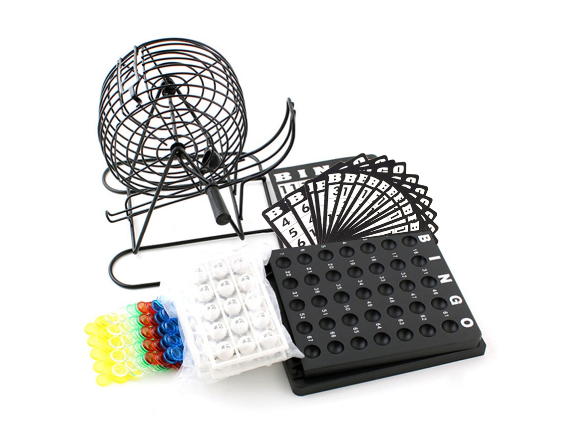 Máquina De Juegos Con 18 Tarjetas Numeradas Para Fiestas Y Bares - Juego Completo