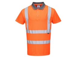 Polo de manga corta de alta visibilidad Portwest - Naranja/S