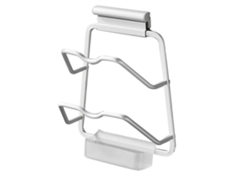 Soporte De Pared Para Tapas De Ollas, No Requiere Perforación, Aluminio Resistente A La Corrosión, 2 Niveles, Cocina