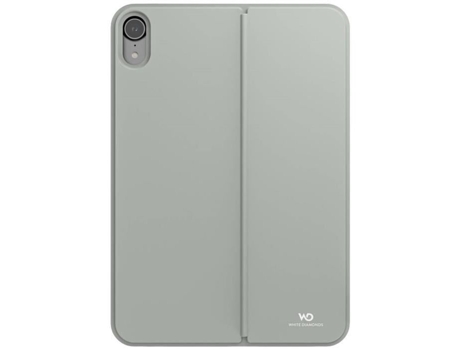 Funda traseira para iPad mini (6ª geração), iPad mini (5ª geração) WHITE DIAMONDS Con Soporte - Gris