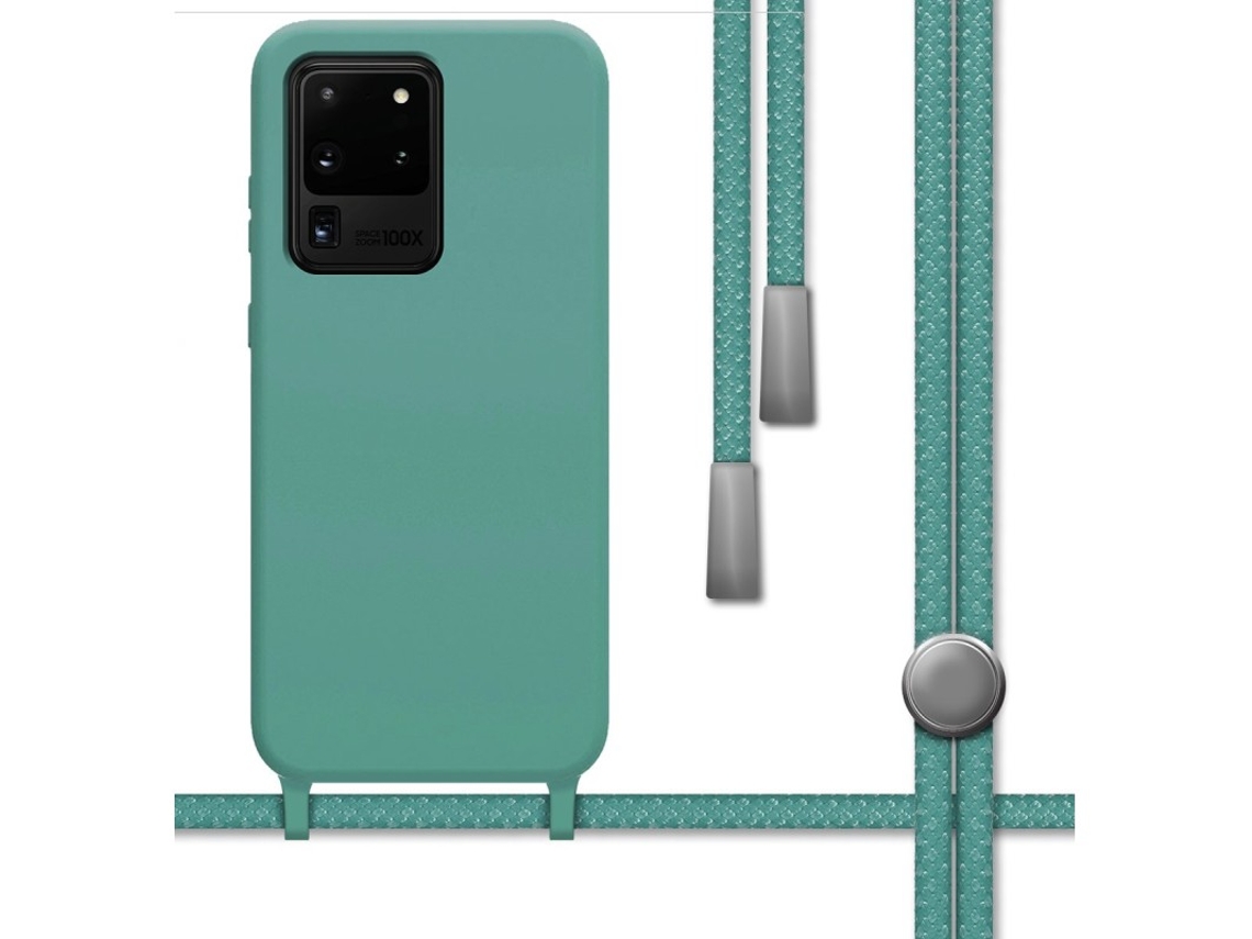 Carcasa Samsung Galaxy S20 Ultra TUMUNDOSMARTPHONE Silicona Líquida Verde