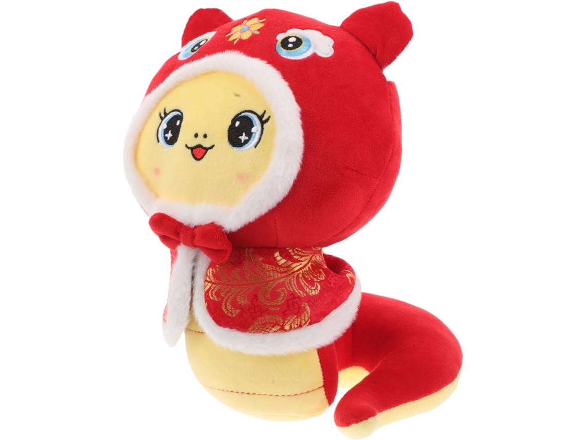Peluche de serpiente para el Año Nuevo Chino, ideal para acampar y decorar el hogar.
