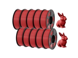 Filamento para impresora 3D, ecológico, de alta resistencia, PETG rojo OEM