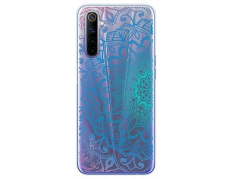 Carcasa Realme 6 TUMUNDOSMARTPHONE Dibujos Transparente Multicolor