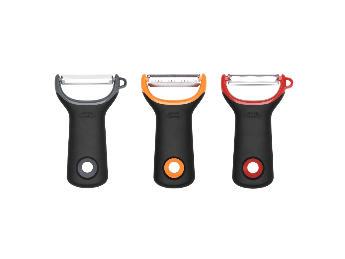 Juego de pelador de 3 piezas OXO GOOD GRIPS