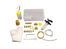 Jinwei-kit De Reparación De Bicicleta Premium Para Purgar Frenos Hidráulicos Con Conectores Metálicos Y Aceite Mineral
