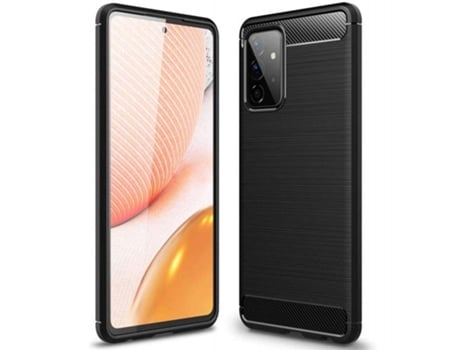 Carcasa Samsung Galaxy A72 TUMUNDOSMARTPHONE Carbon Negro