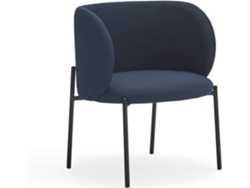 Sillón BAZAR MONDIALE Mogi (Azul - Metal y Tela - 60x65x74/44  cm)