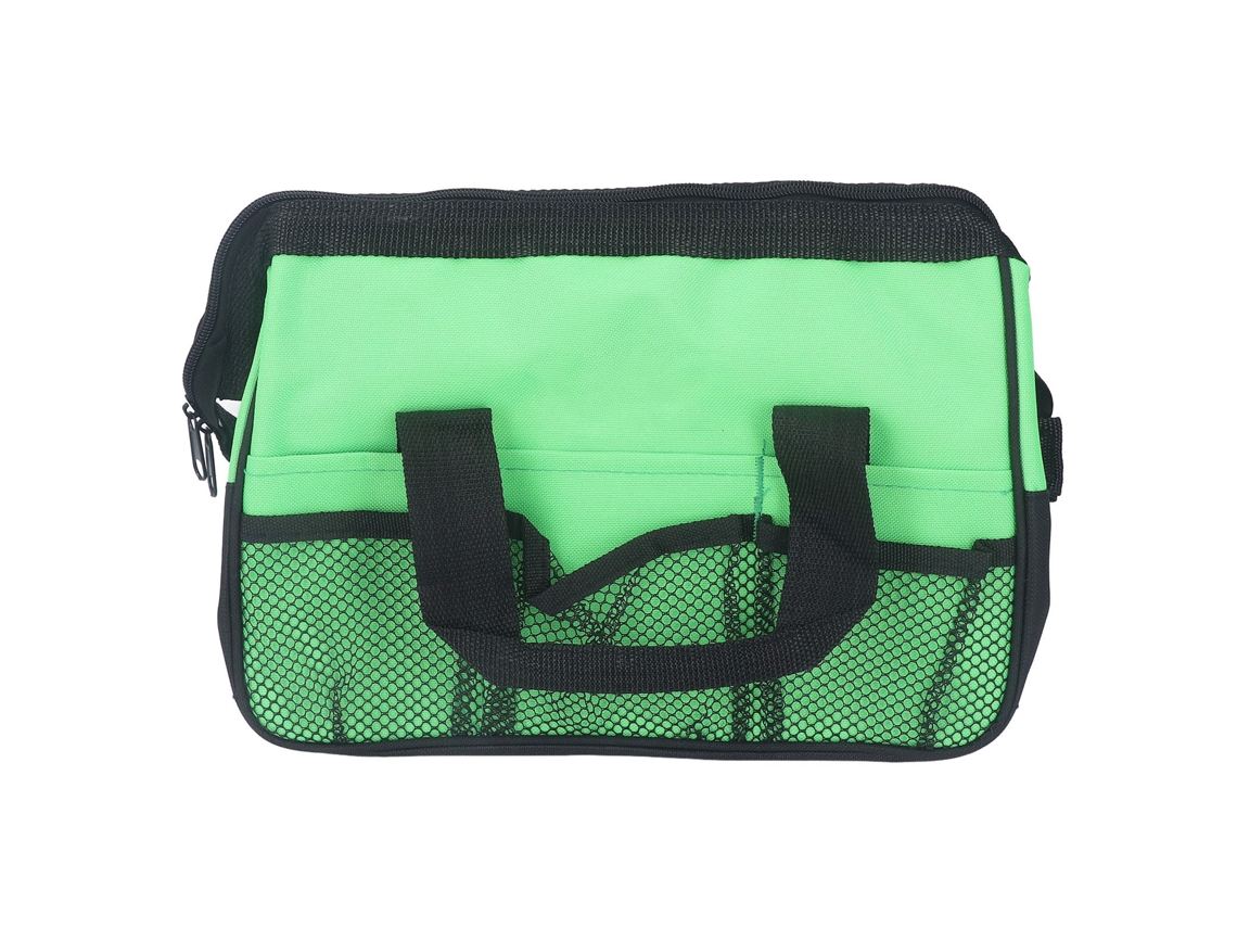 Bolsa De Herramientas De Lona Oxford Resistente Con Múltiples Bolsillos Para Reparación Y Almacenamiento Portátiles.