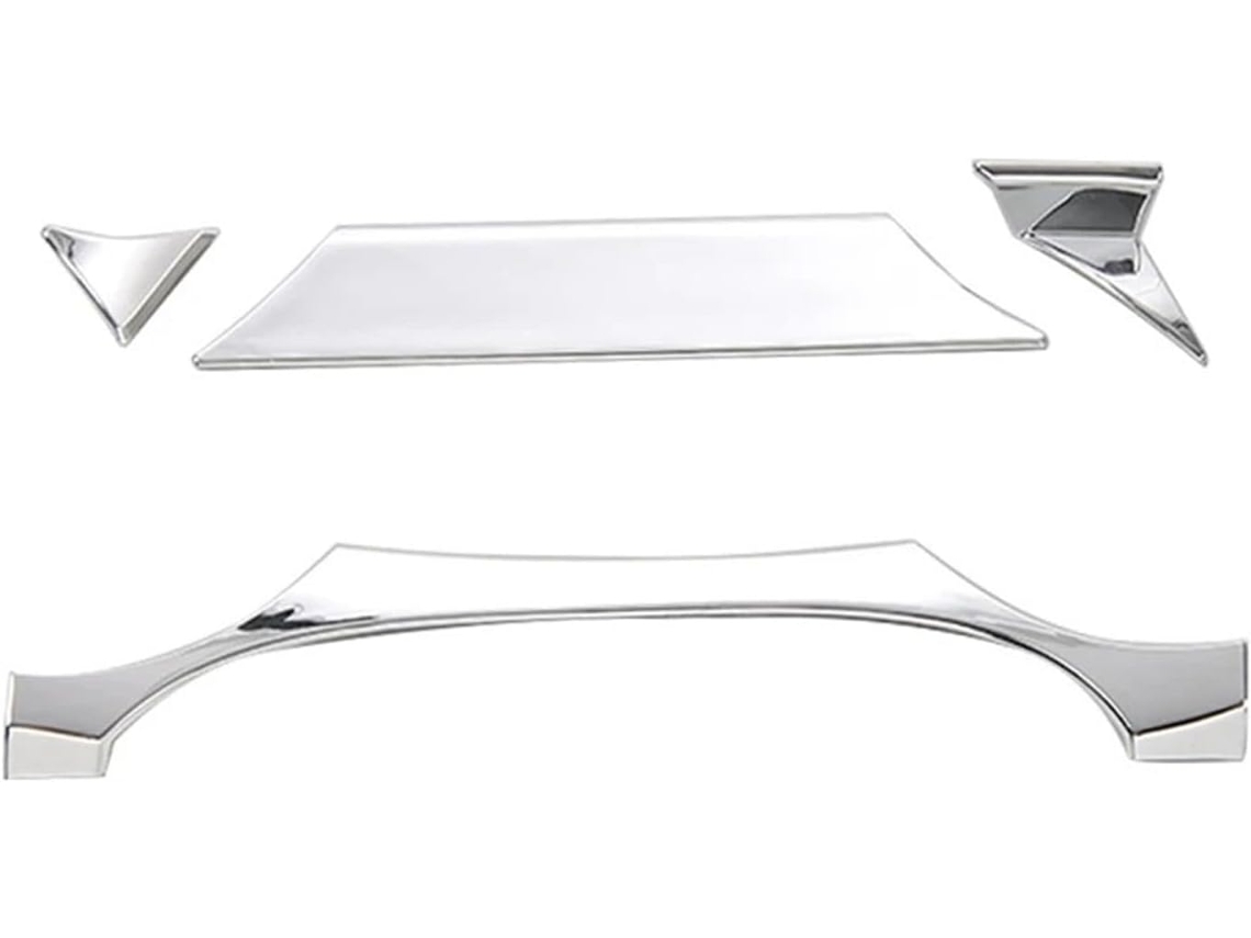 Pegatina Para Coche, Accesorios Decoración Del Salpicadero Interior Mustang 2015 2016 2017 2018 (cromada)