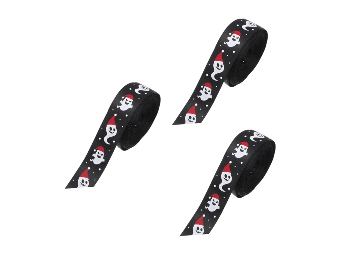 Besportble Healeved De Cinta De Satén Decorativa Para Halloween Y Halloween Pulgadas