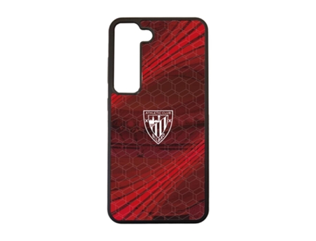Funda Móvil Oficial Athletic Club para Samsung Galaxy S23 PHONECASES3D Piel Sintética Negro