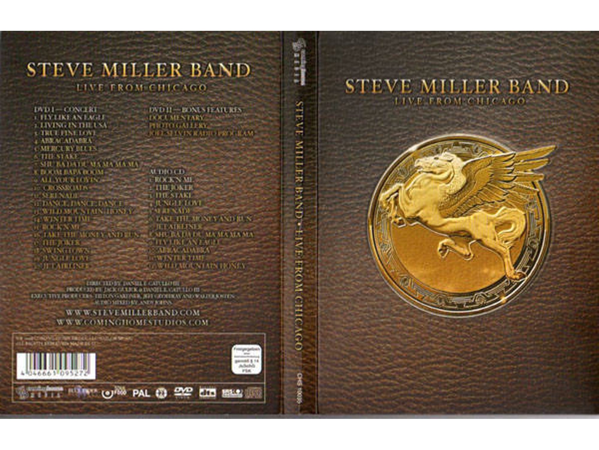 CD + DVD Steve Miller Band - Live From Chicago