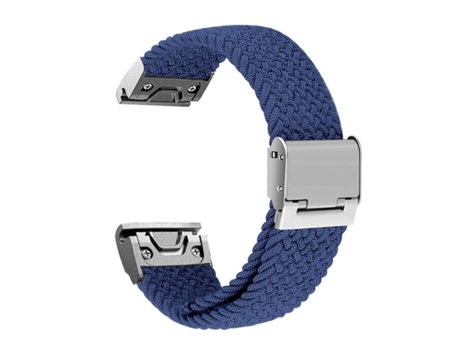Correa Solo loop para Garmin Instinct Crossover solar Azul