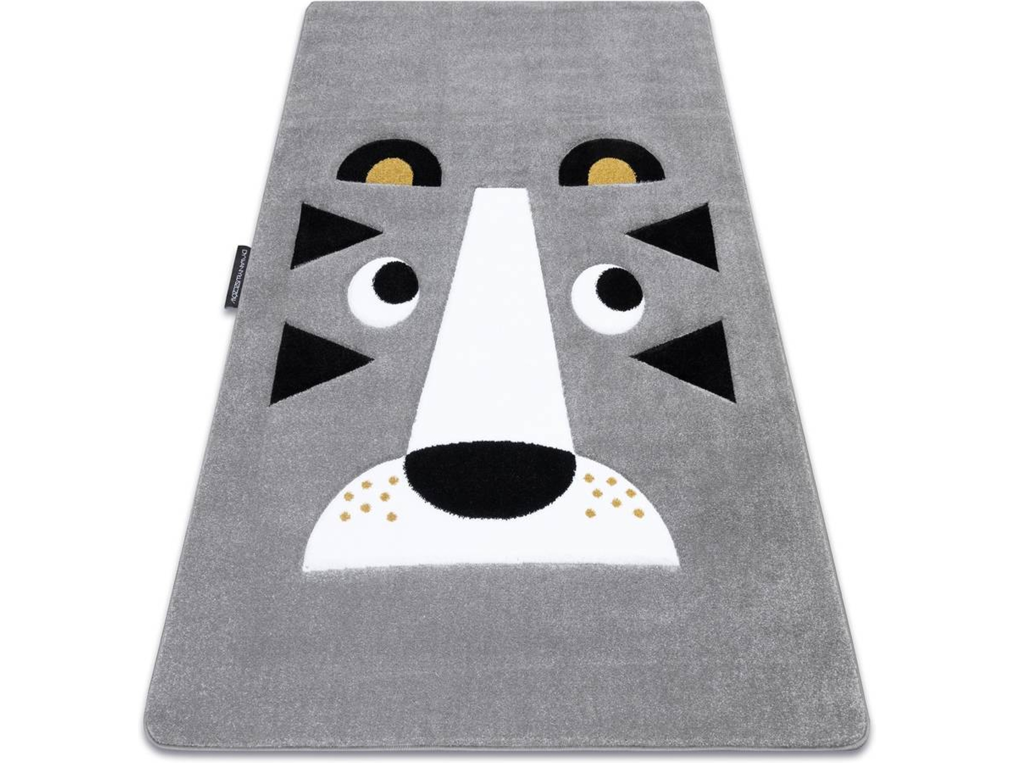 Alfombra DYWANY LUSZCZOW Petit Lion (Gris - 180 x 270 cm - Polipropileno)