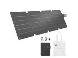 Cargador Solar Plegable De 36 W Con Usb-c Y Usb-a, Portátil, Ip67 Y Etfe.